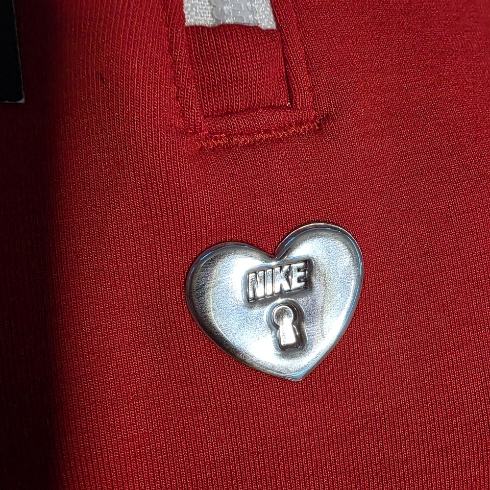 Nike Red Long Sleeve Pullover - Picture 3 of 7